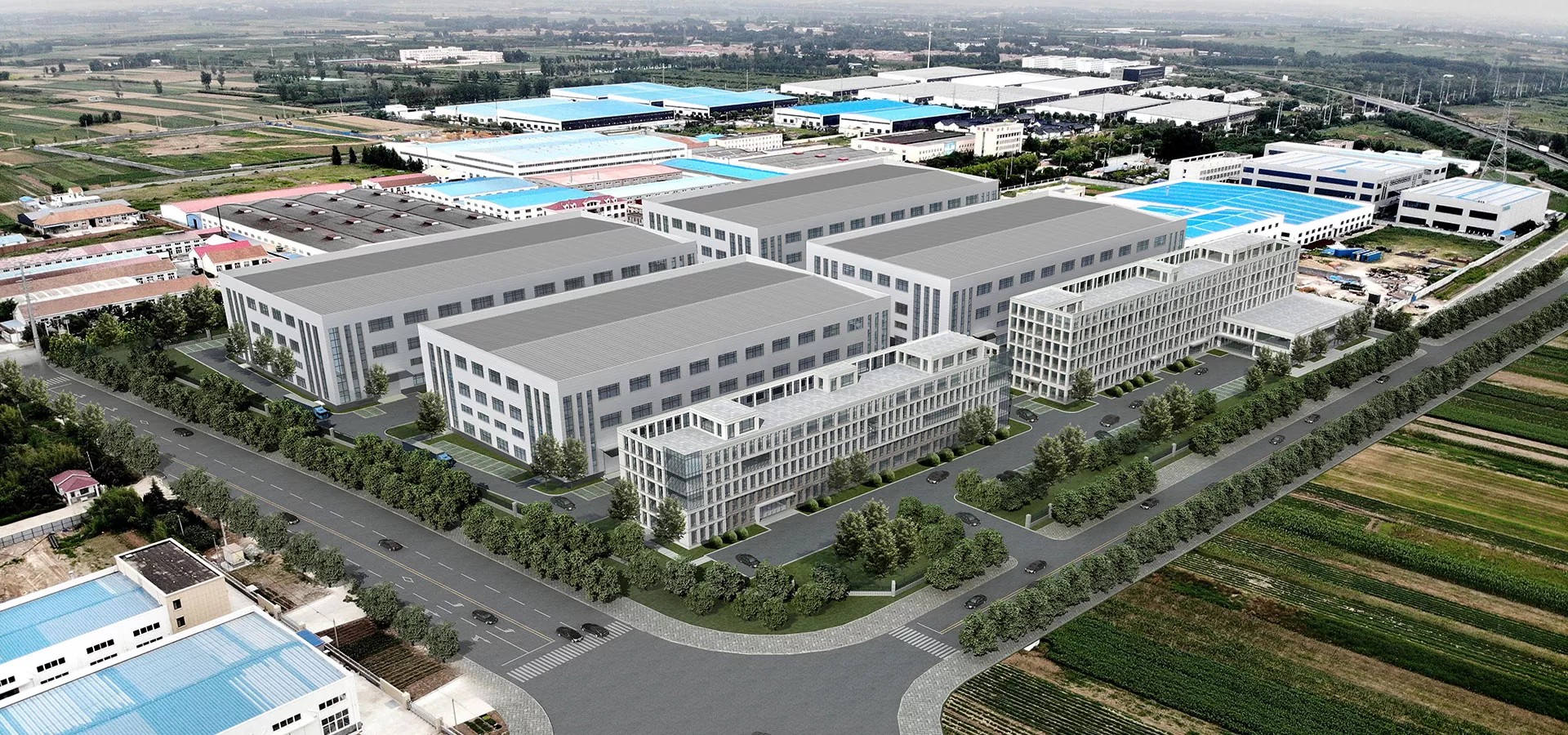 Fàbrica d'estructures d'acer de la Xina