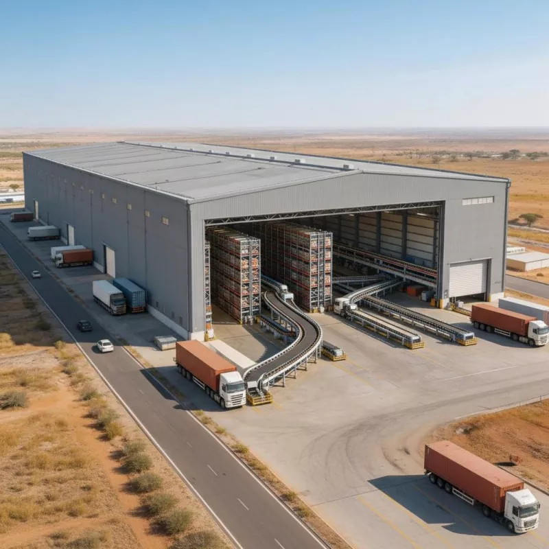 Quins són els avantatges bàsics de la construcció de magatzems logístics de marc d'acer modular prefabricat per a centres de distribució de comerç electrònic?
