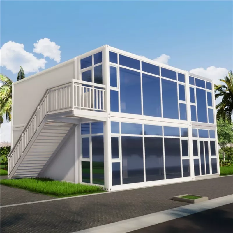 Casa prefabricada d'acer integrada muntada