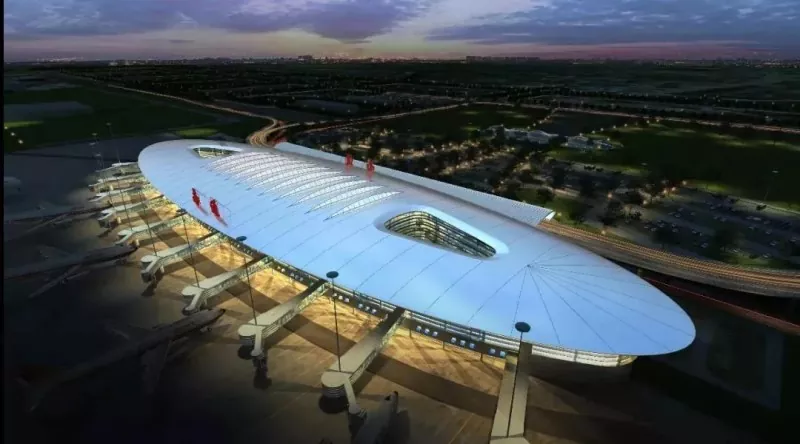 Terminal d'acer de gran espai personalitzat