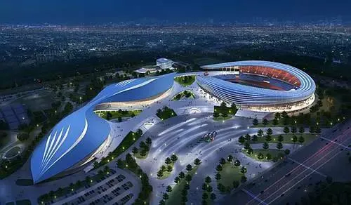 Construcció d'acer de gimnàs tipus cúpula