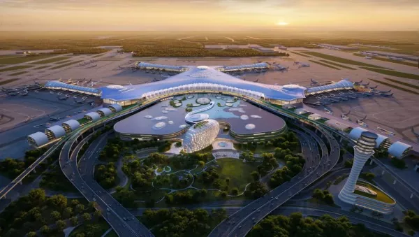 Terminal d'estructura d'acer respectuós amb el medi ambient
