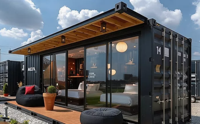 Casa prefabricada verda