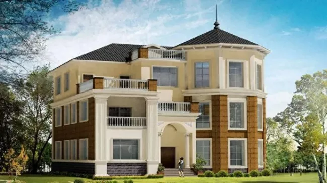Casa prefabricada d'estructura d'acer pesat