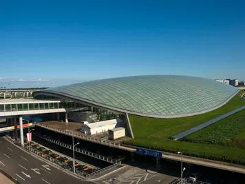 Edifici d'estructura d'acer de gran alçada de l'aeroport
