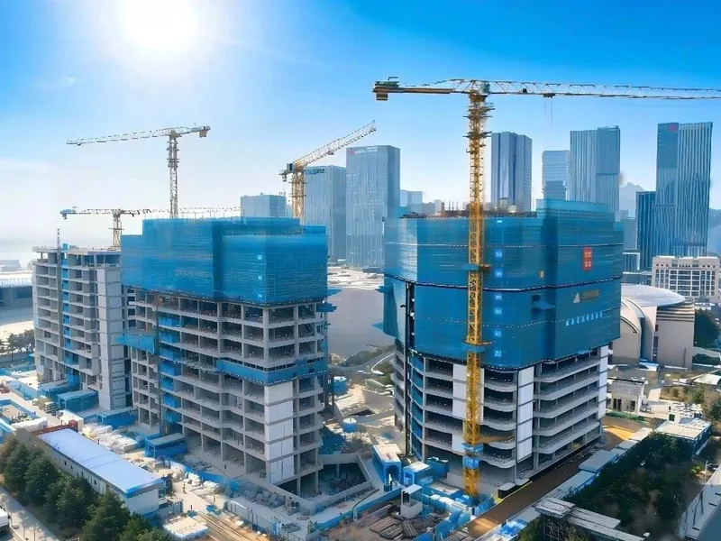  High-rise steel frame office buildings