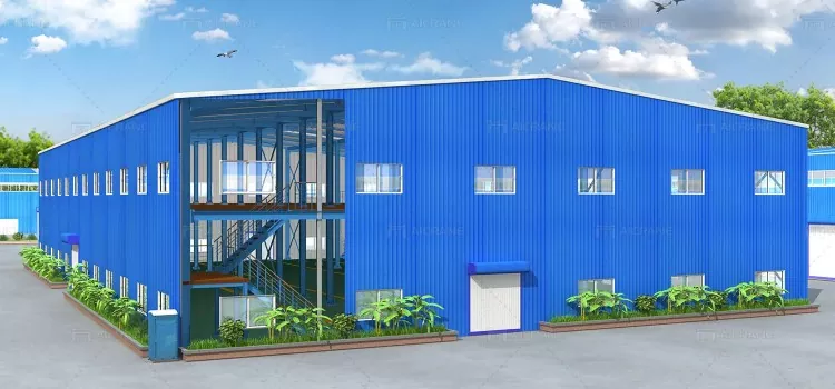Multi-Storey Steel Structure Warehouse