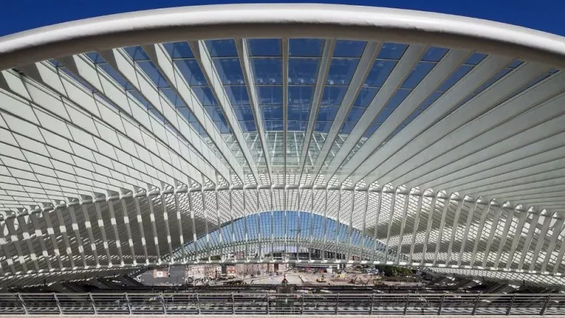 Construcció d'acer d'estació de truss de gran envergadura