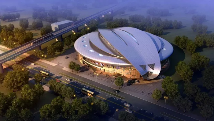 Estadi d'acer de forma especial lleugera