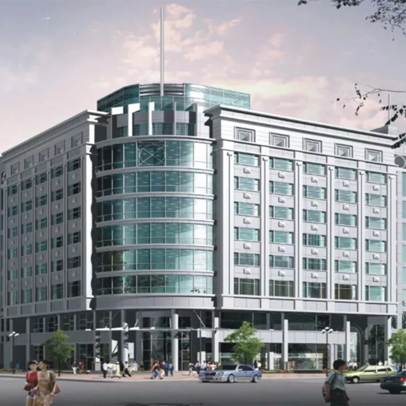 Edifici de gran alçada hospitalari modular