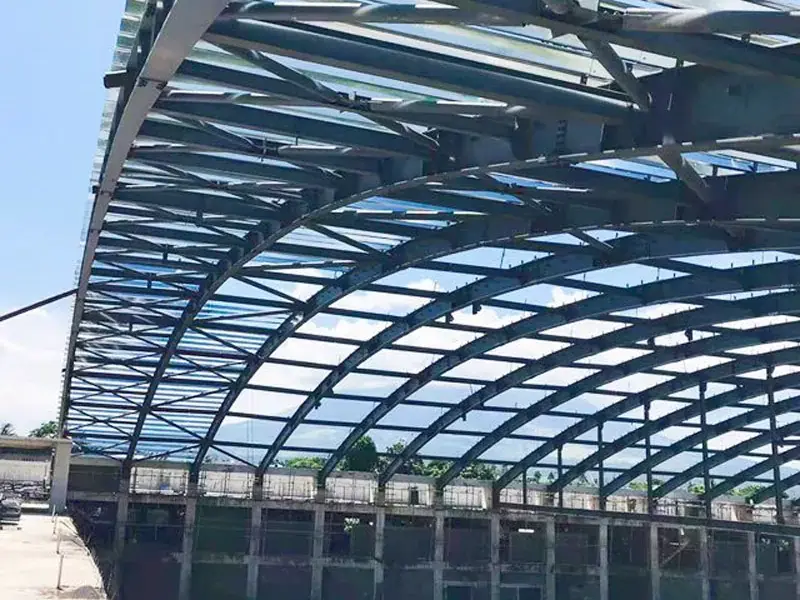 Edifici d'estructura d'acer multifuncional