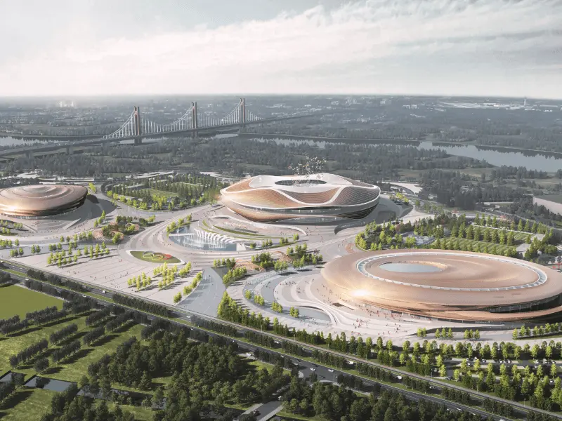Estadi d'estructura d'acer multifuncional