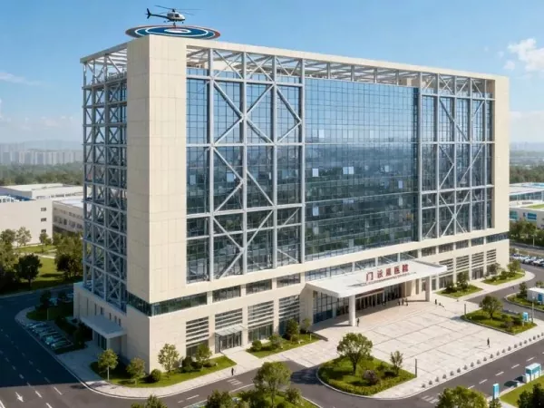 Hospital d'Oncologia Construcció d'acer