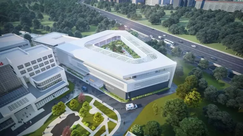 Edifici d'acer del centre mèdic prefabricat