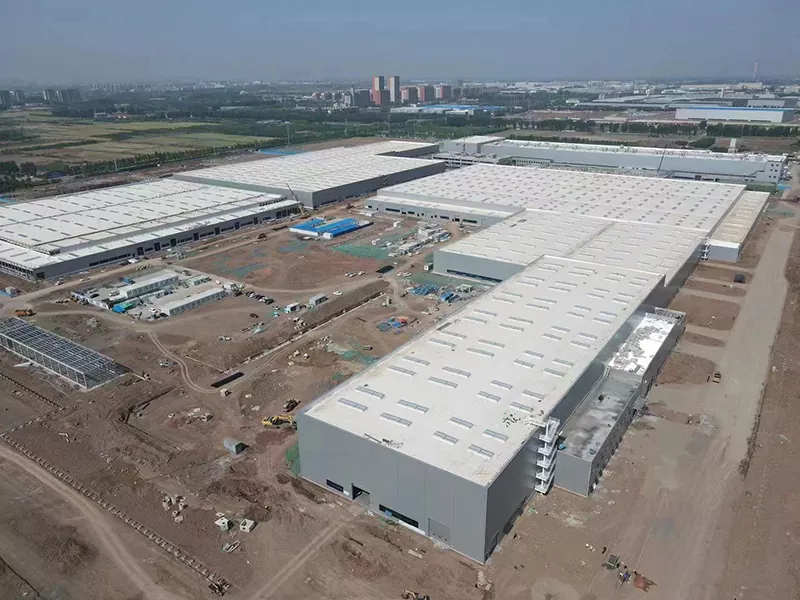 Edifici de marc d'acer prefabricat