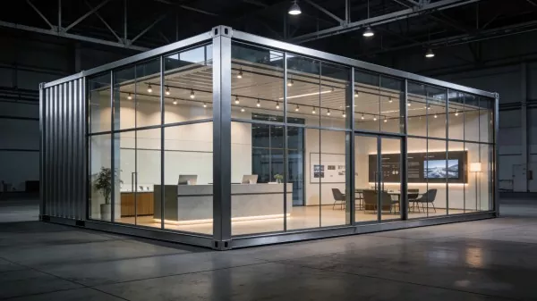 Sala d'exposicions d'estructures d'acer prefabricades