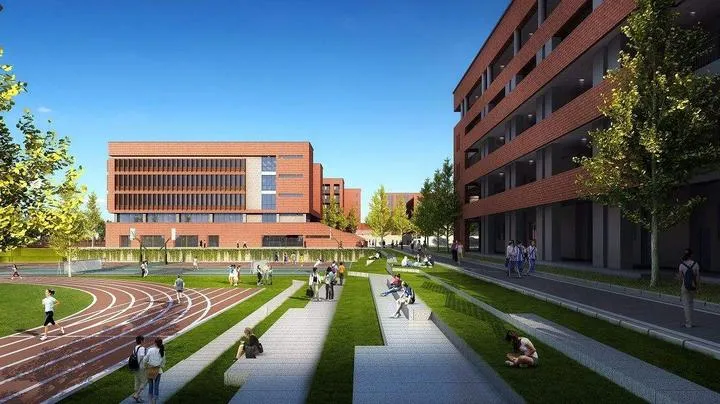 Construcció d'acer de l'escola d'aïllament acústic