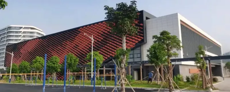 Gimnàs d'estructura de truss espacials