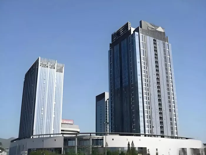 Bastidor d'acer de l'edifici alt