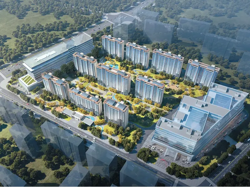 Edifici de sistemes d'aspiració mèdica d'acer