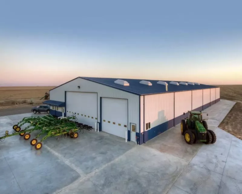 Estructura d'acer Edifici agrícola