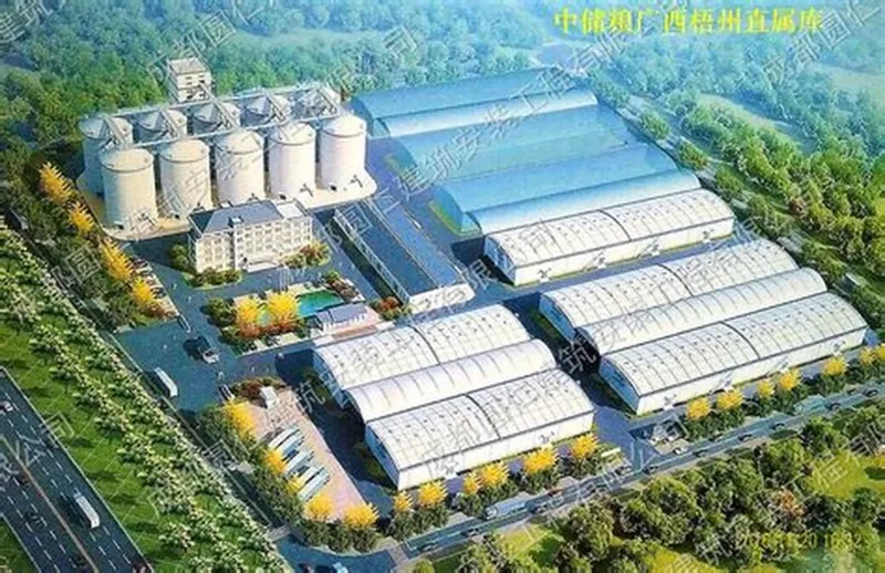 Dipòsit d'emmagatzematge de gra d'estructura d'acer