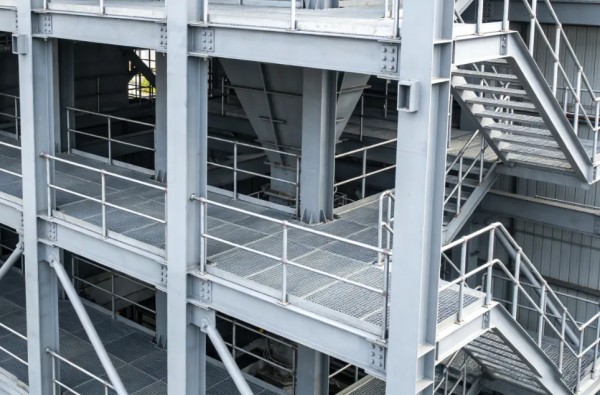 Plataforma d'estructura d'acer